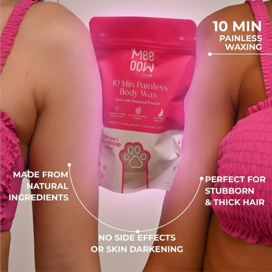 meeoow beauty hair removal wax