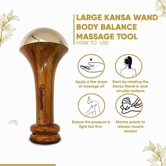 Kansa Wand Facial & Body Massager
